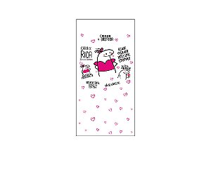 Painel De Festa Vertical 1,00 x 2,00 - Flork Frases 004