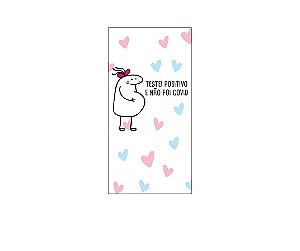 Painel De Festa Vertical 1,00 x 2,00 - Flork Revelação Testei Positivo 005
