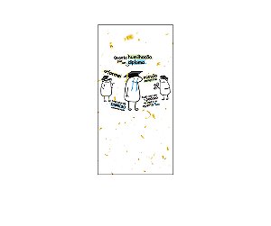 Painel De Festa Vertical 1,00 x 2,00 - Flork Humilhação Pelo Diploma 013