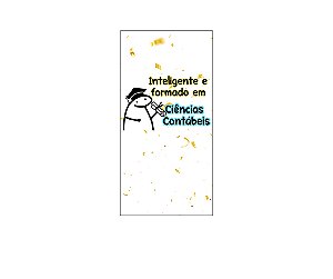Painel De Festa Vertical 1,00 x 2,00 - Flork Formatura Ciências Contabéis 019