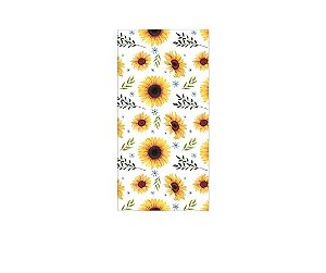 Painel De Festa Vertical 1,00 x 2,00 - Flores de Girassol 005