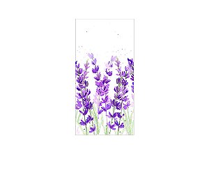 Painel De Festa Vertical 1,00 x 2,00 - Flores Lavandas 104