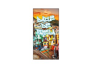 Painel De Festa Vertical 1,00 x 2,00 - Baile de Favela 003