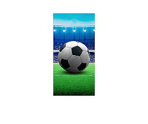 Painel De Festa Vertical 1,00 x 2,00 - Estádio e Bola de Futebol 006