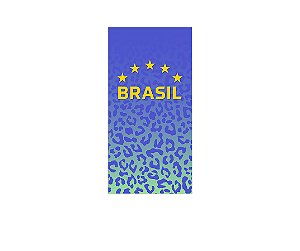 Painel De Festa Vertical 1,00 x 2,00 - Estampa Camiseta do Brasil 015