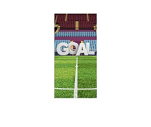 Painel De Festa Vertical 1,00 x 2,00 - Goal Campo de Futebol 018