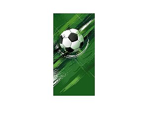 Painel De Festa Vertical 1,00 x 2,00 - Futebol Tons de Verde com Bola 022