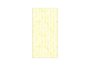 Painel De Festa Vertical 1,00 x 2,00 - Efeito Geométrico Triangulares Amarelo 016