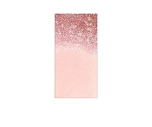 Painel De Festa Vertical 1,00 x 2,00 - Efeito Glitter Rose Gold 018