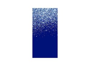 Painel De Festa Vertical 1,00 x 2,00 - Efeito Glitter Azul 022