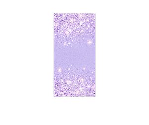 Painel De Festa Vertical 1,00 x 2,00 - Efeito Glitter Lilás 044