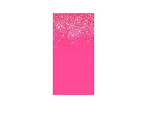 Painel De Festa Vertical 1,00 x 2,00 - Efeito Glitter Pink 050