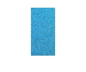Painel De Festa Vertical 1,00 x 2,00 - Efeito Glitter Azul Médio 082