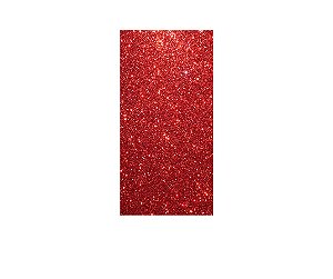 Painel De Festa Vertical 1,00 x 2,00 - Efeito Glitter Vermelho Realista 095