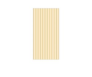 Painel De Festa Vertical 1,00 x 2,00 - Efeito Ripas de Madeira Amarelo 011