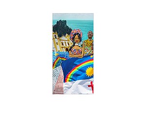 Painel De Festa Vertical 1,00 x 2,00 - Pernambuco Baía dos Porcos 009