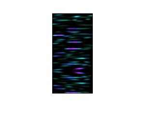 Painel De Festa Vertical 1,00 x 2,00 - Preto com Riscos Efeito Neon 007