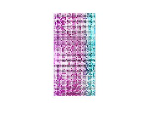 Painel De Festa Vertical 1,00 x 2,00 - Efeito Lantejoulas Azul e Rosa 005