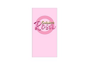 Painel De Festa Vertical 1,00 x 2,00 - Outubro Rosa Circulo 020