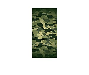 Painel De Festa Vertical 1,00 x 2,00 - Exército Estampa Camuflado 033