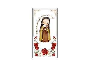 Painel De Festa Vertical 1,00 x 2,00 - Santa Teresinha do Menino Jesus Cute 018