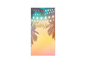 Painel De Festa Vertical 1,00 x 2,00 - Tardezinha Tons Pasteis 005