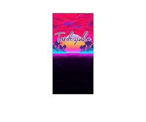 Painel De Festa Vertical 1,00 x 2,00 - Tardezinha Retro 009