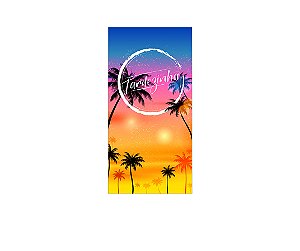 Painel De Festa Vertical 1,00 x 2,00 -  Tardezinha Verão 010