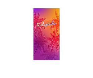 Painel De Festa Vertical 1,00 x 2,00 - Tardezinha Verão Tropical 015