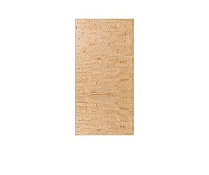 Painel De Festa Vertical 1,00 x 2,00 - Efeito Tijolinhos Bege Realista 008
