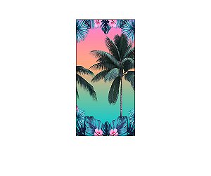 Painel De Festa Vertical 1,00 x 2,00 - Tropical Estampa Tribal 002
