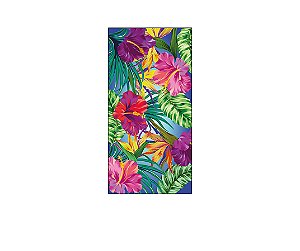 Painel De Festa Vertical 1,00 x 2,00 - Farofa Tropical 003