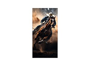 Painel De Festa Vertical 1,00 x 2,00 - Cowboy Realista 016