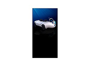 Painel De Festa Vertical 1,00 x 2,00 - Video Game Controle Branco 006
