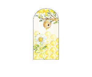 Painel De Festa Romano 1,00x2,00- Abelhinha Aquarela  001
