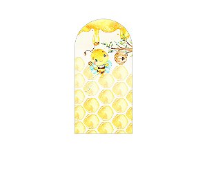 Painel De Festa Romano 1,00x2,00- Abelhinha Cute 005