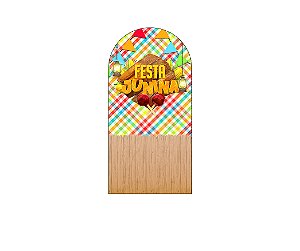Painel De Festa Romano 1,00x2,00- Festa Junina Frame Girassol 048