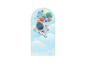Painel De Festa Romano 1,00x2,00- Astronauta Balões 007