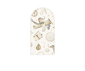 Painel De Festa Romano 1,00x2,00- Aviador  001