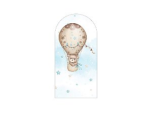 Painel De Festa Romano 1,00x2,00- Balão Azul 007