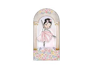 Painel De Festa Romano 1,00x2,00- Bailarina Colunas 036