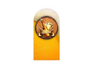 Painel De Festa Romano 1,00x2,00- Boteco Garrafas de Cerveja 006