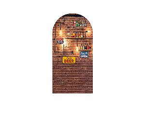 Painel De Festa Romano 1,00x2,00- Boteco Bar Chique Clean 008