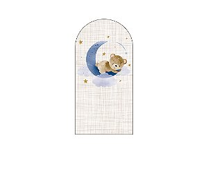 Painel De Festa Romano 1,00x2,00- Chá de Bebê Ursinho do Sono 005