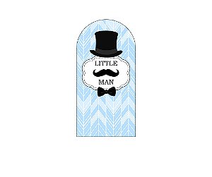 Painel De Festa Romano 1,00x2,00- Chá de Bebê LittleMan Azul 024