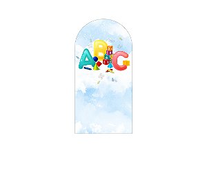 Painel Romano Veste Fácil 1,00x2,00 - ABC com Números 004