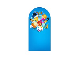 Painel Romano Veste Fácil 1,00x2,00 - Formatura Azul 023