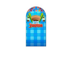 Painel Romano Veste Fácil 1,00x2,00 - Festa Junina Chapéu de Palha 033