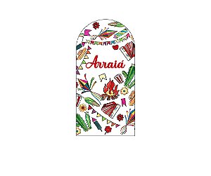 Painel Romano Veste Fácil 1,00x2,00 - Festa Junina Arraiá Frame Temático 034