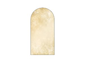Painel Romano Veste Fácil 1,00x2,00 - Ano Novo Dourado com Fogos 006